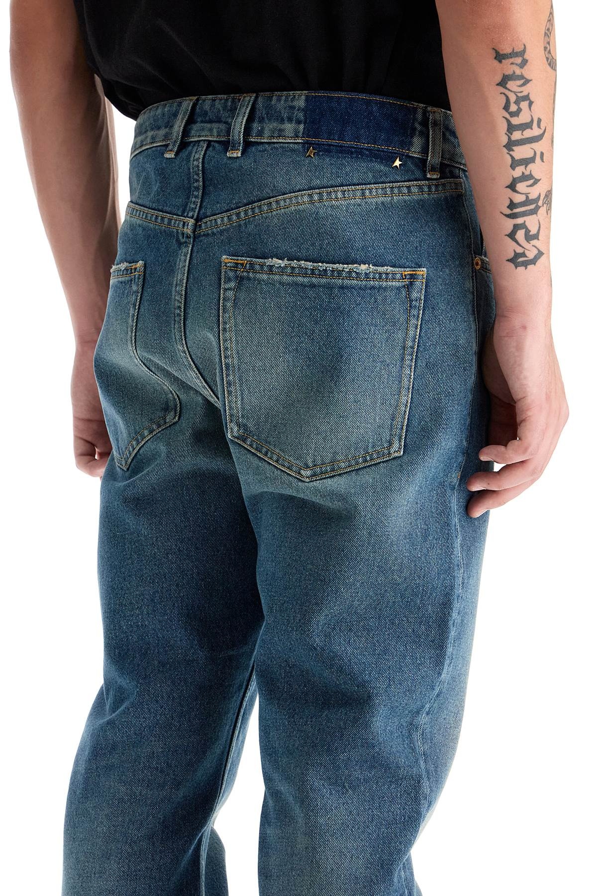 デニム・ジーパン Golden Goose SLIM FIT HAPPY JEANS Golden Goose Golden Goose Slim Fit Happy Jeans Men