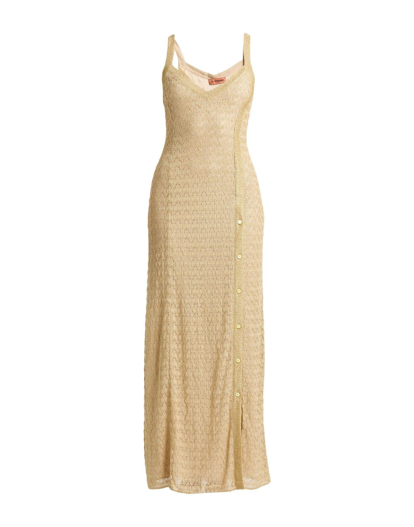 Silver Women's Long Dress - 1