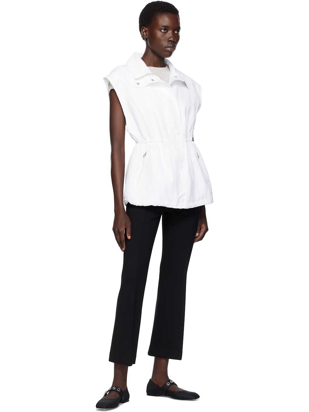 White Monica Vest - 4