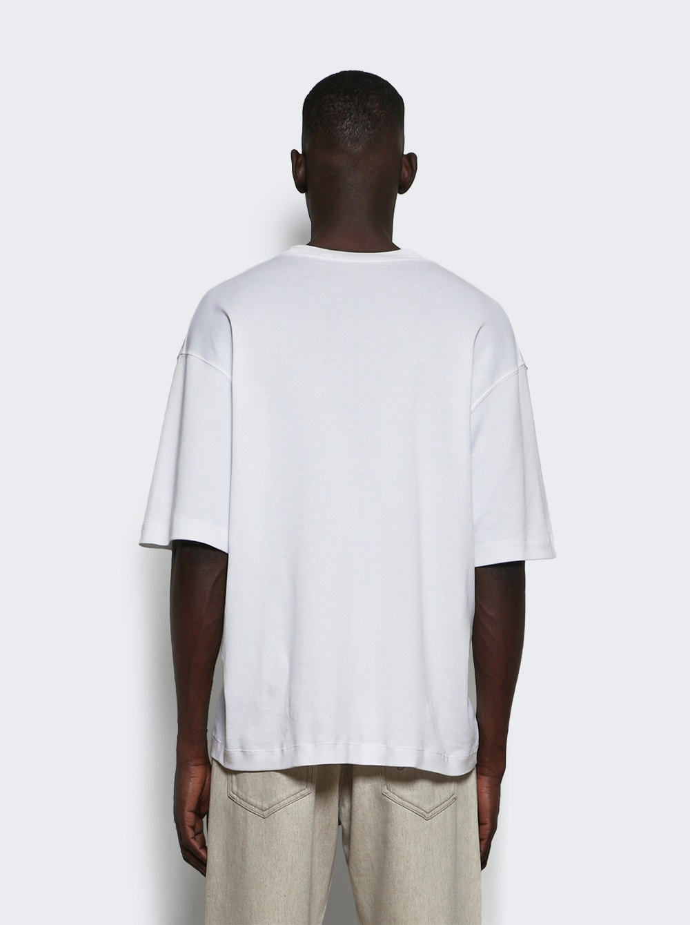Le Tee Stazione Station Patch White - 4