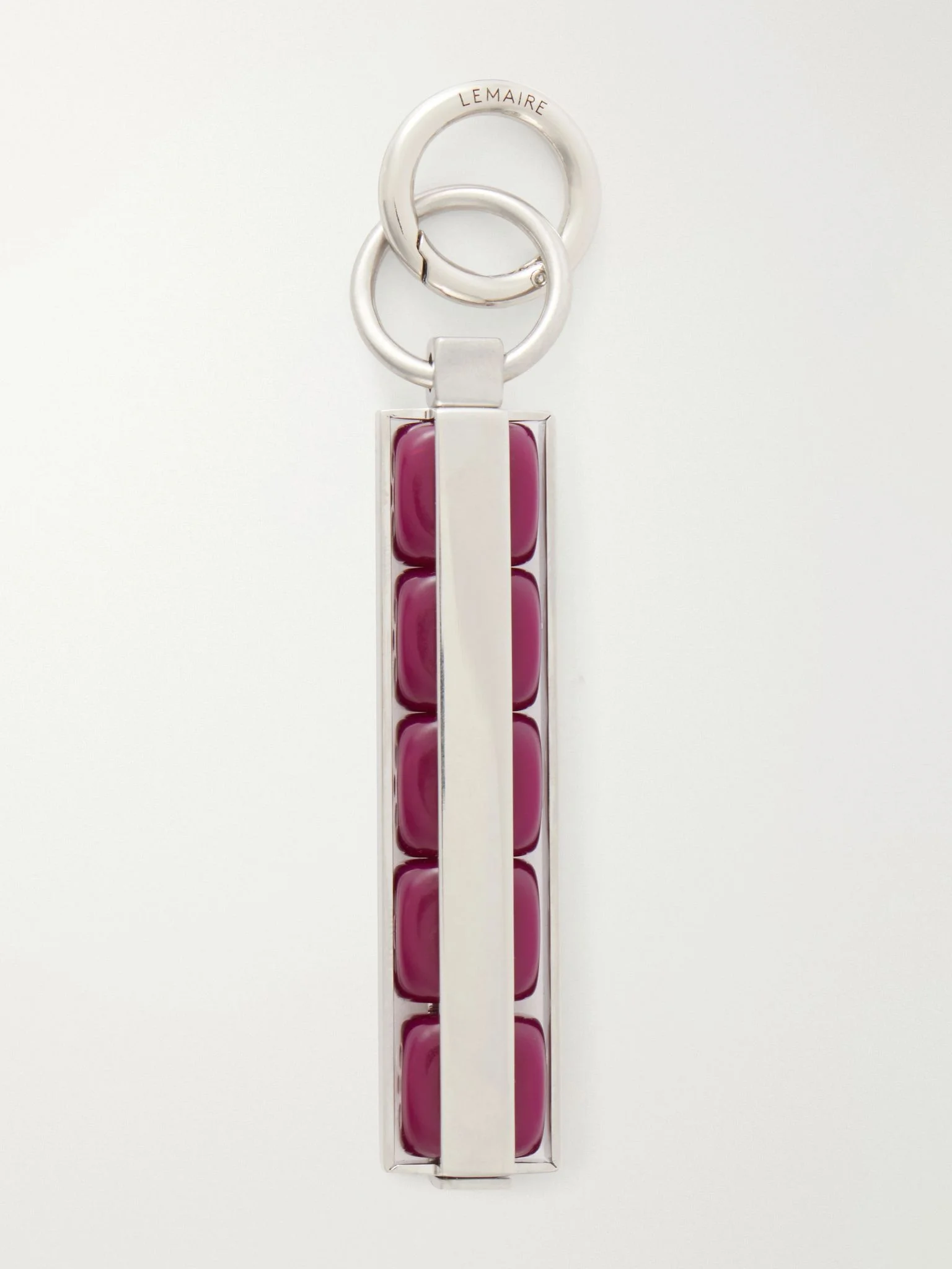 Yams Bag Charm Silver - 1