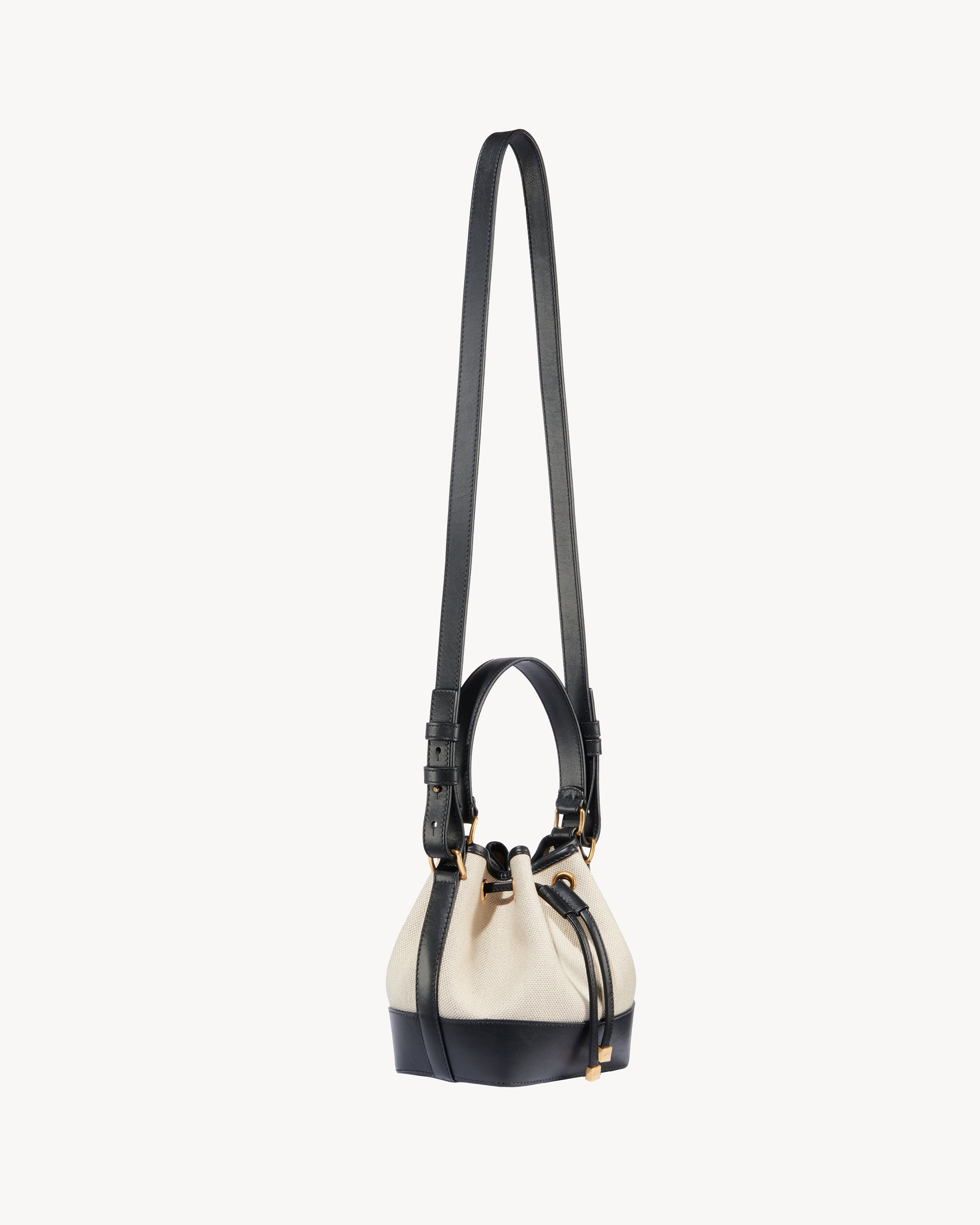 BRIGITTE MINI BUCKET BAG CANVAS - 3