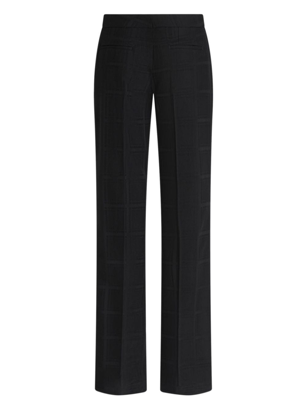 virgin-wool straight-leg trousers - 2