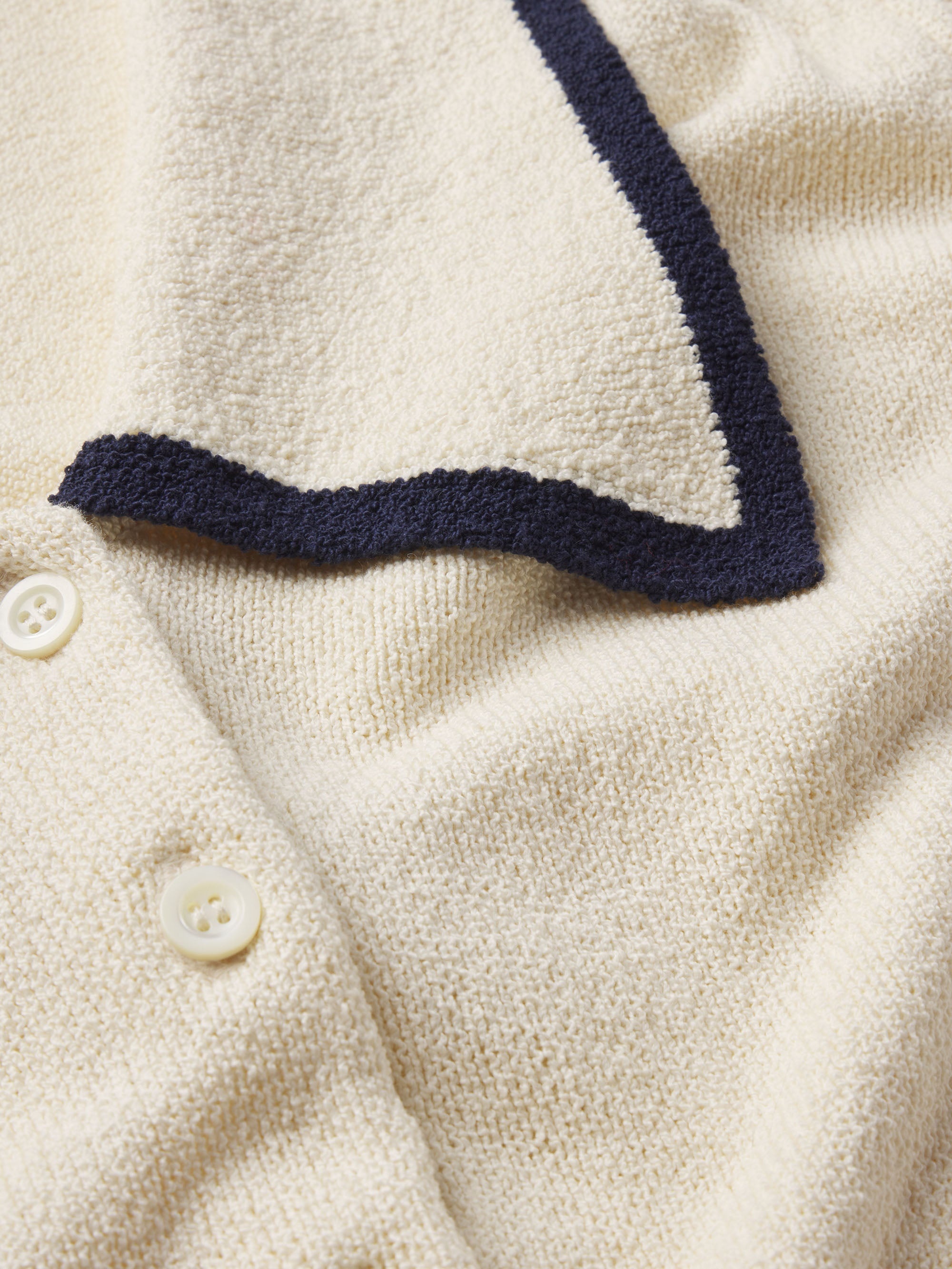 The Sailor Sweater in Cream Multi - 3