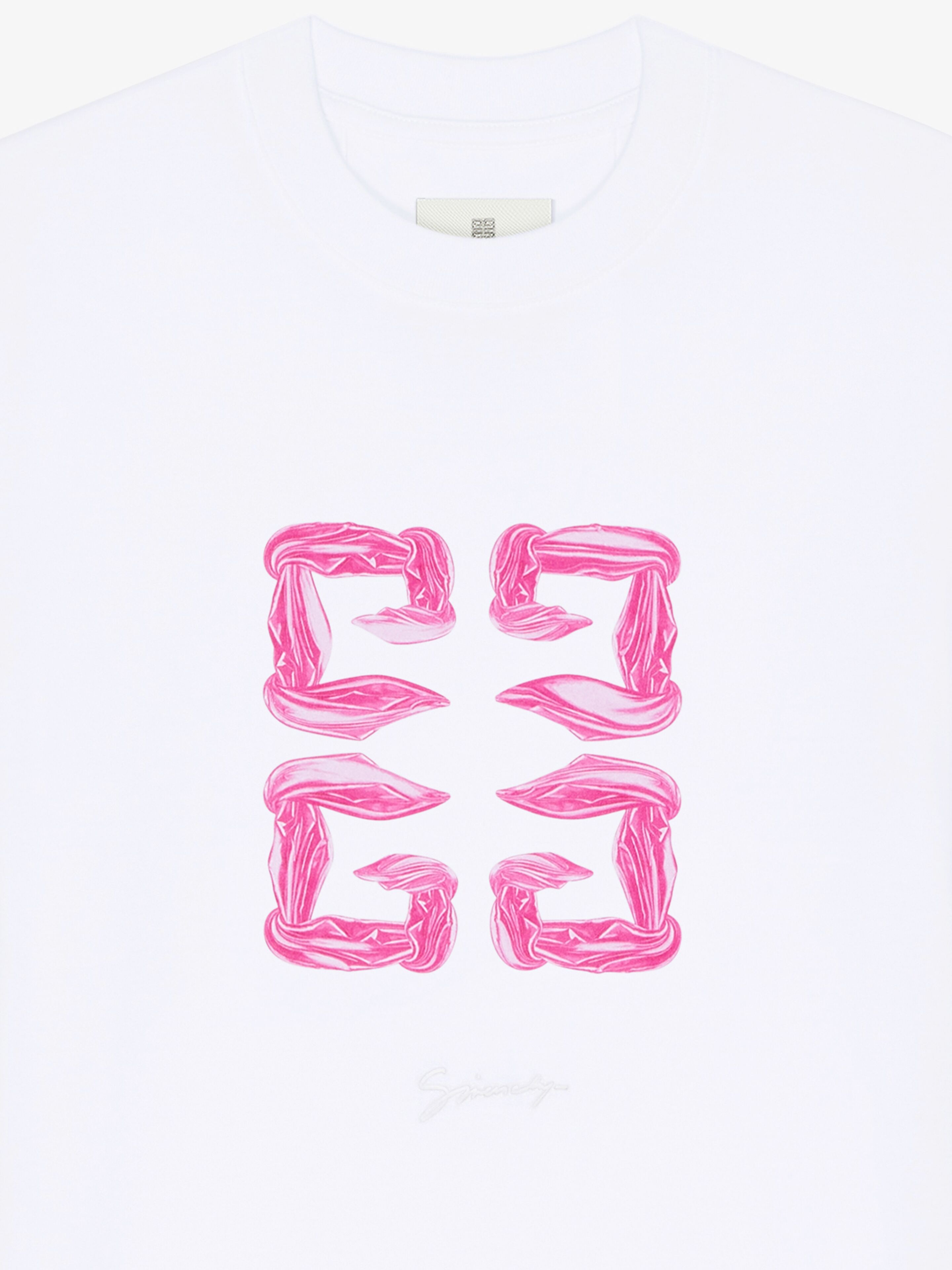 4G SLIM FIT T-SHIRT IN COTTON - 4