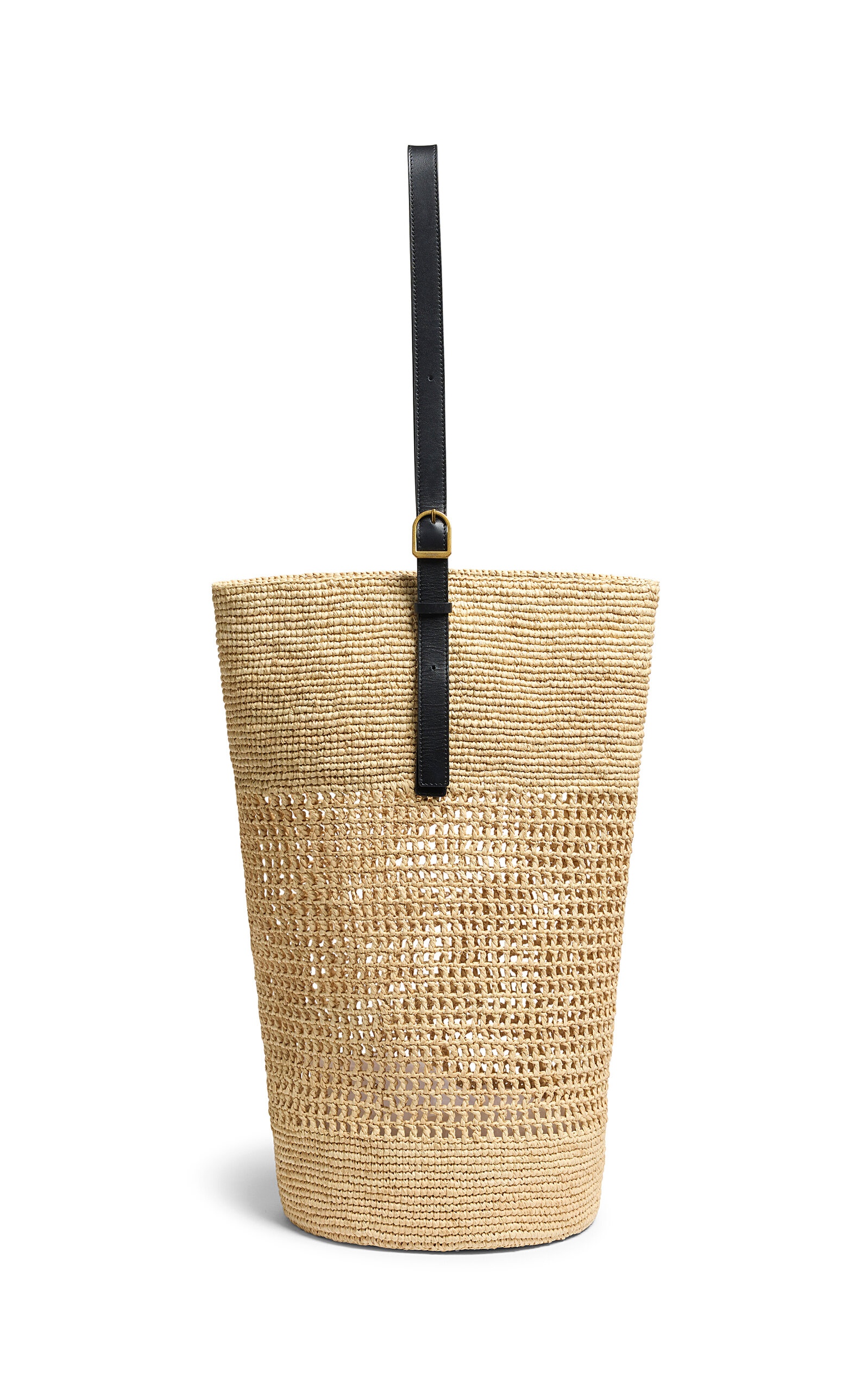 Billie Raffia Bucket Bag neutral - 3