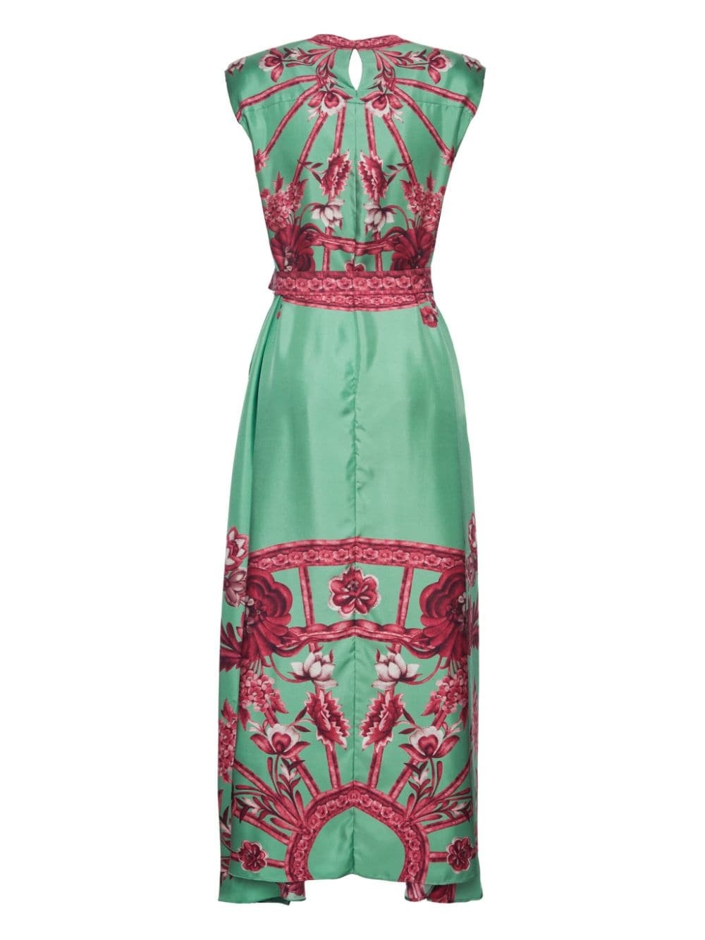 San Carlo belted silk dress - 5