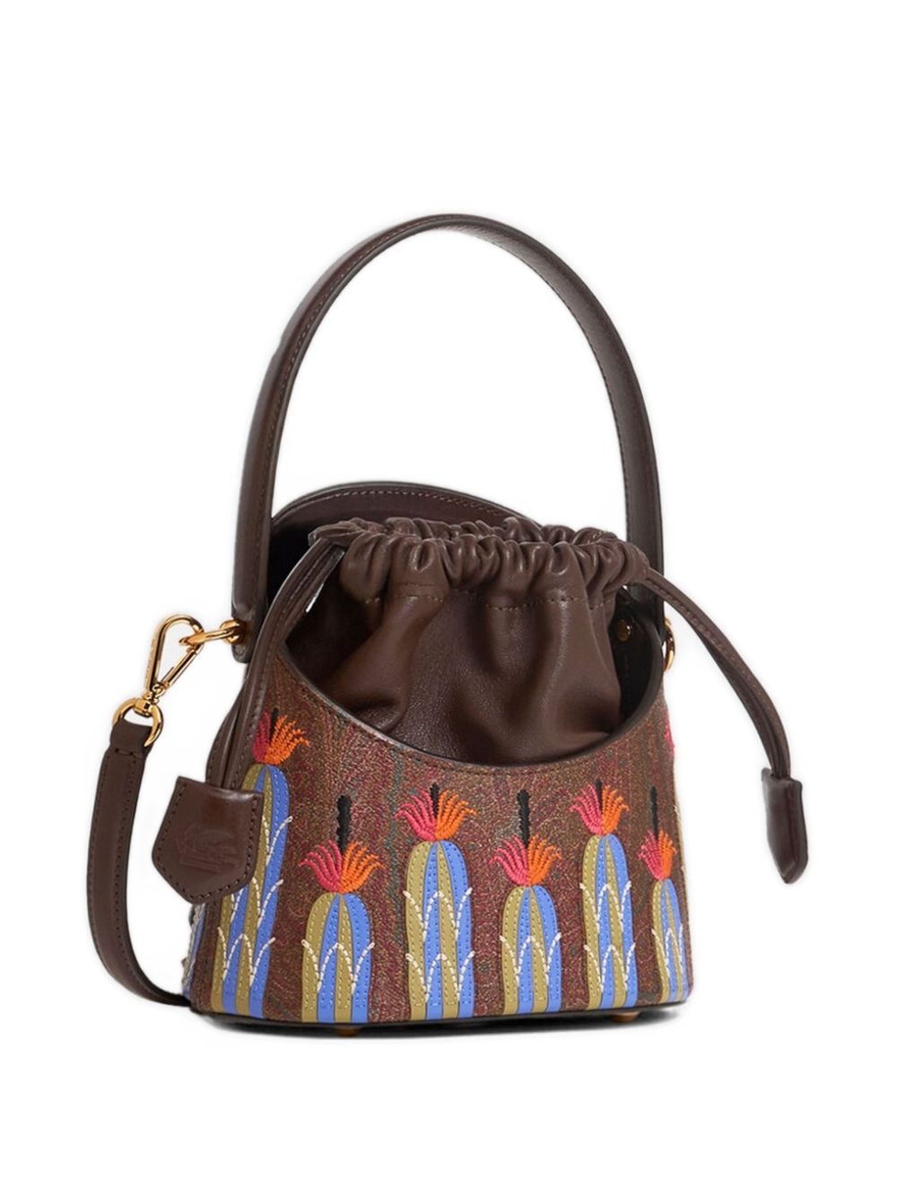 x Agostino Iacurci small Saturno bucket bag - 4