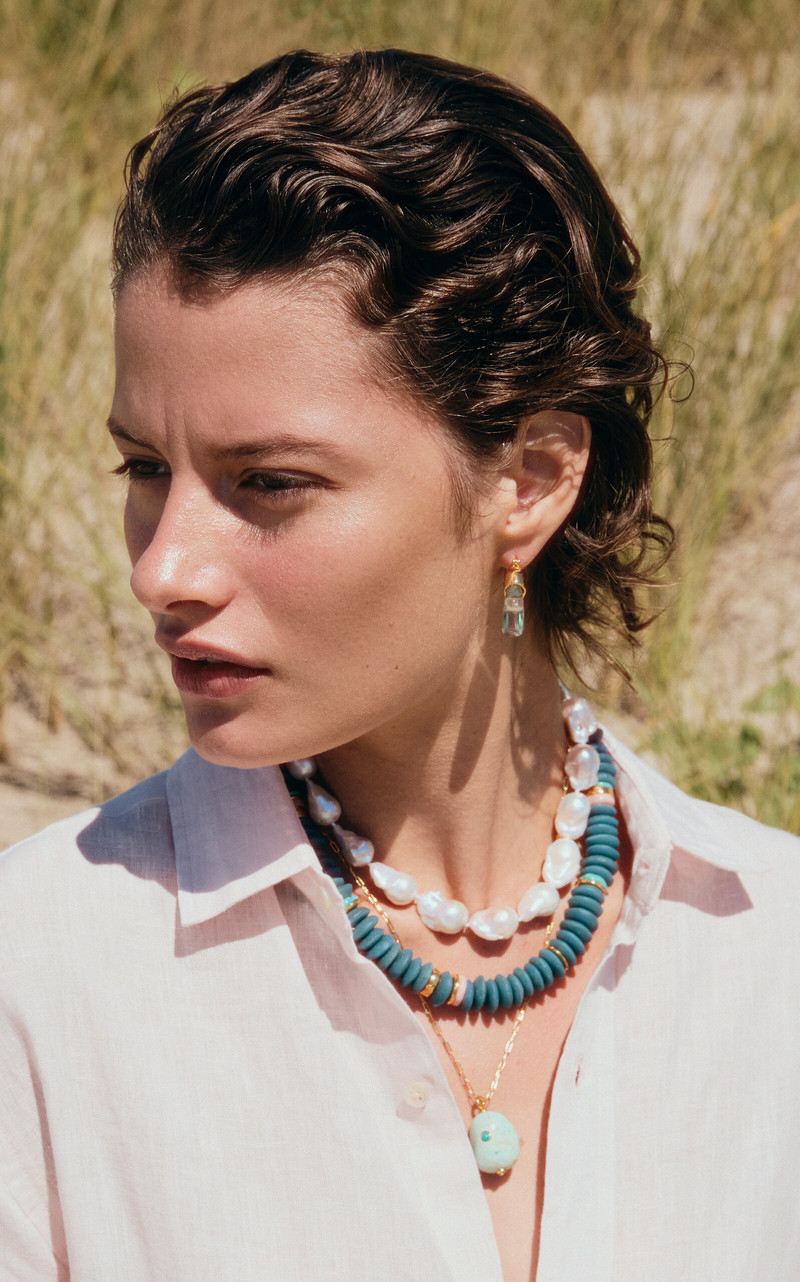 LIZZIE FORTUNATO Claude Necklace white outlook