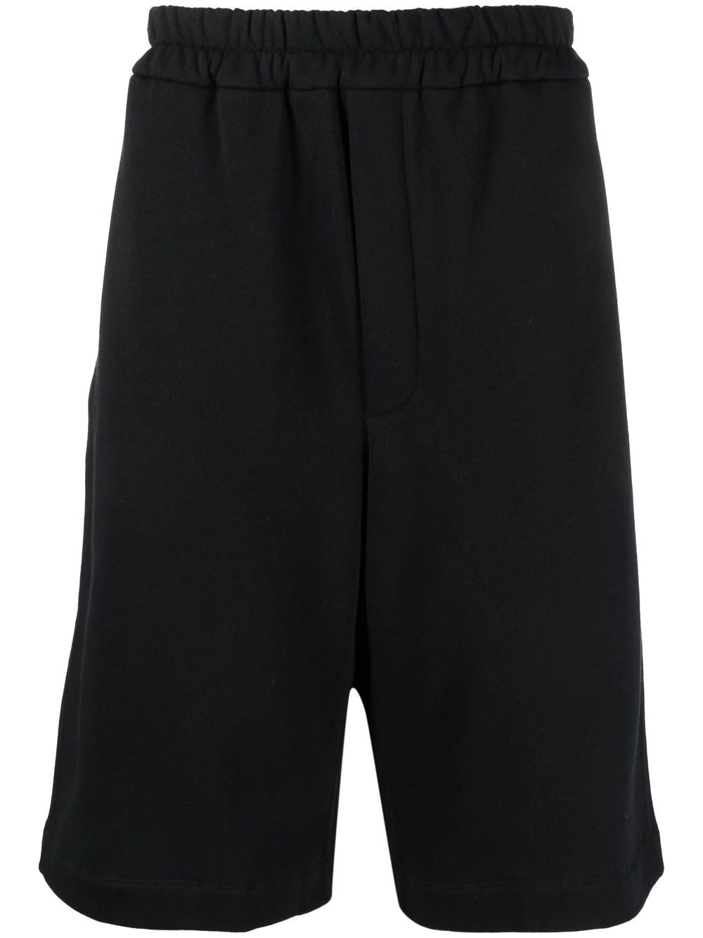 knee-length track shorts - 1