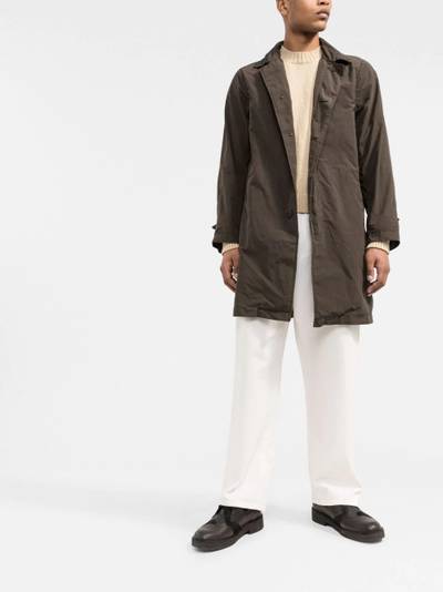 Aspesi single-breasted trench coat outlook