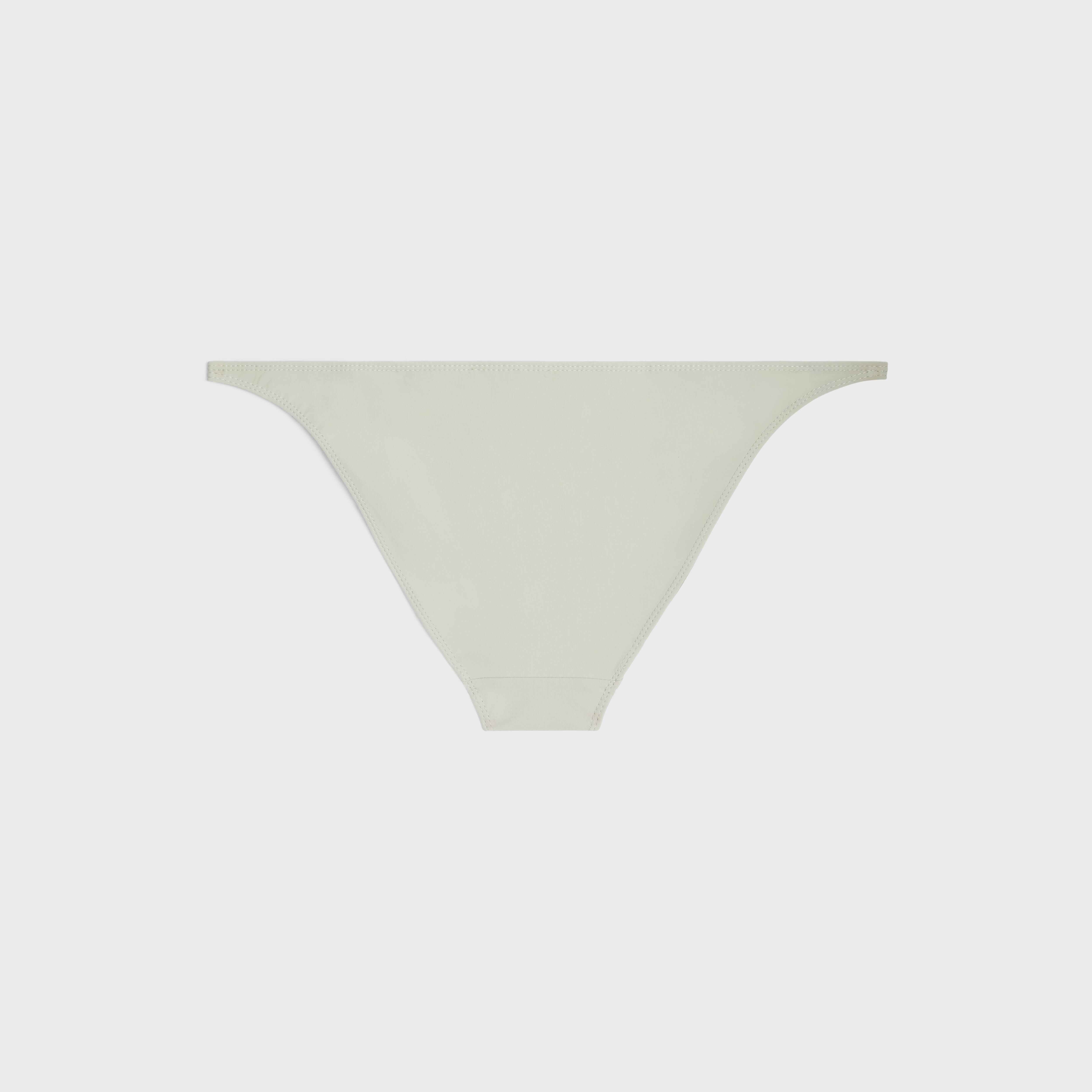 triomphe swimsuit bottom in matte jersey - 2