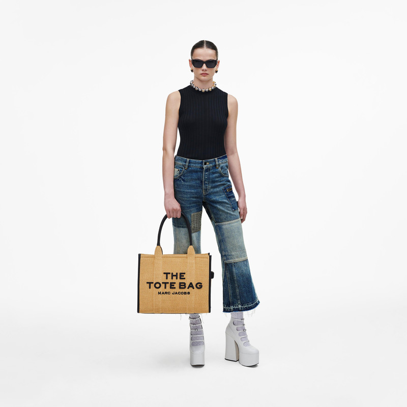 THE WOVEN LARGE TOTE BAG 8