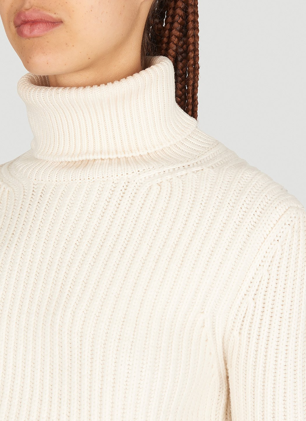 Dolce & Gabbana Women Crop Rib Sweater - 5