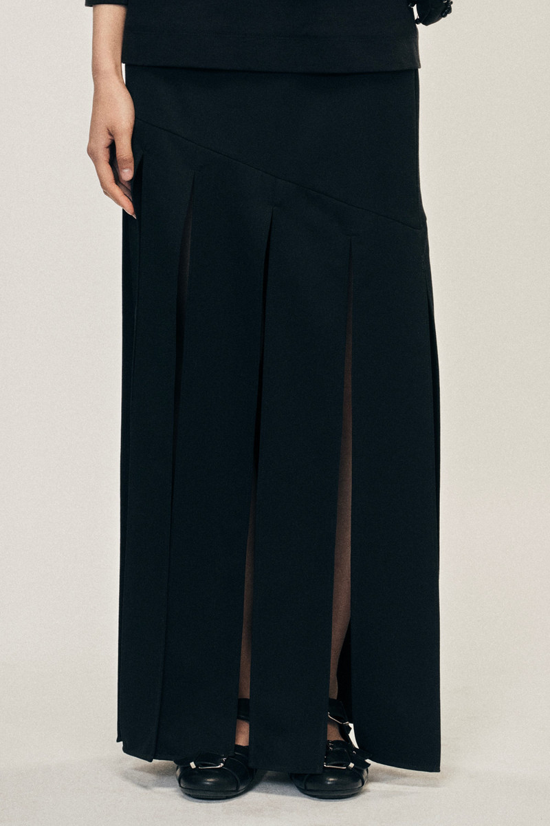 Simone Rocha Bias Cut Multi Slit Skirt outlook