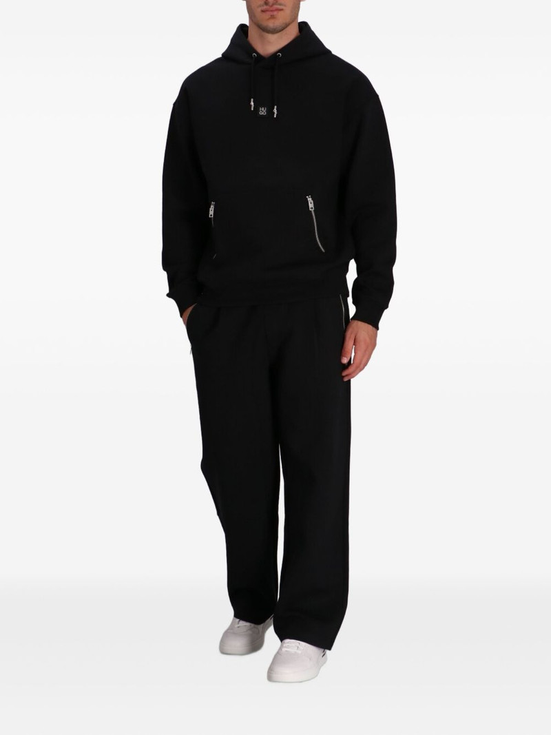 HUGO logo-patch trousers outlook