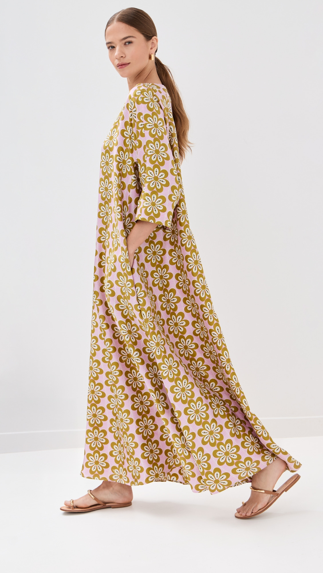Muumuu Silk Dress - 3