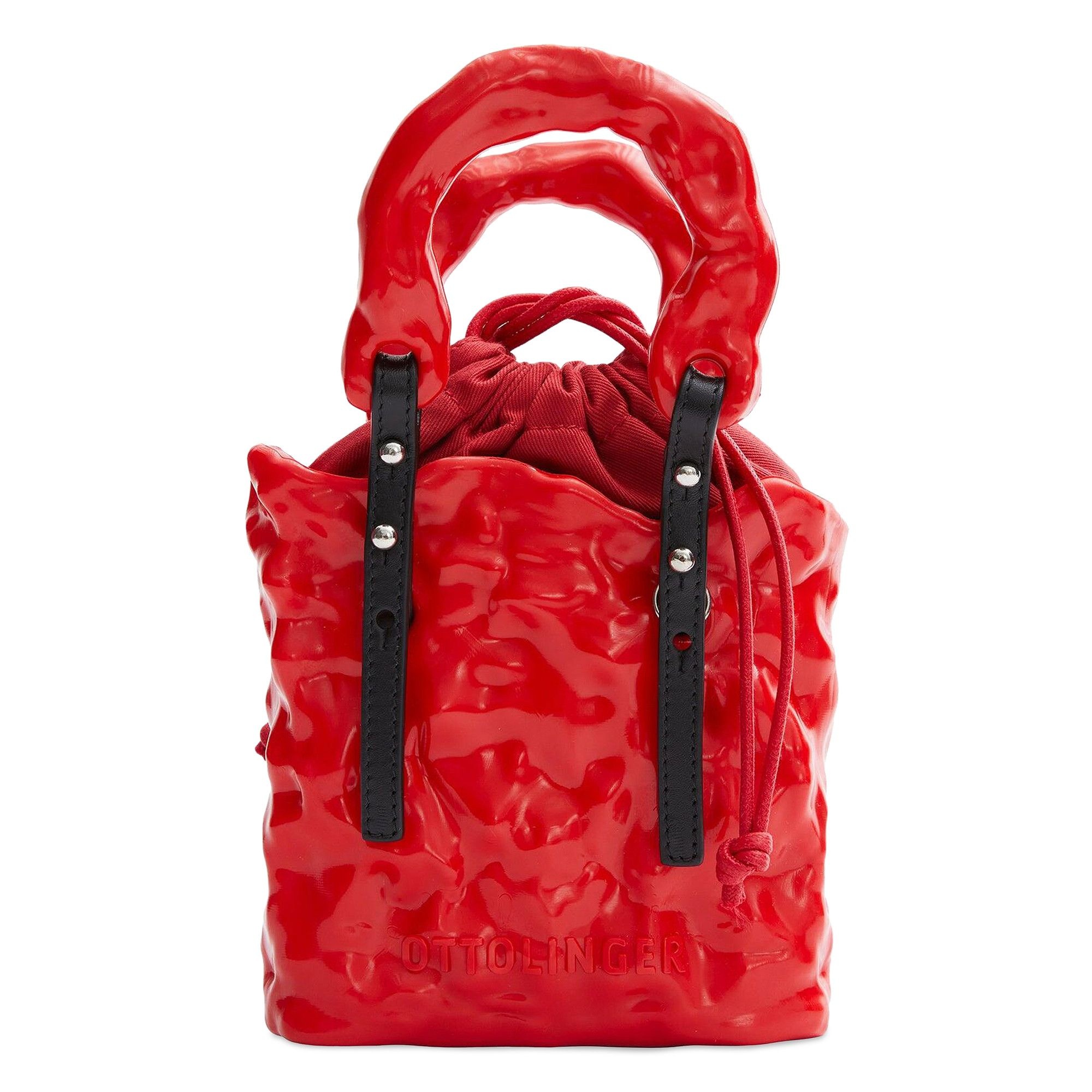 Ottolinger Signature Ceramic Bag 'Red' - 1