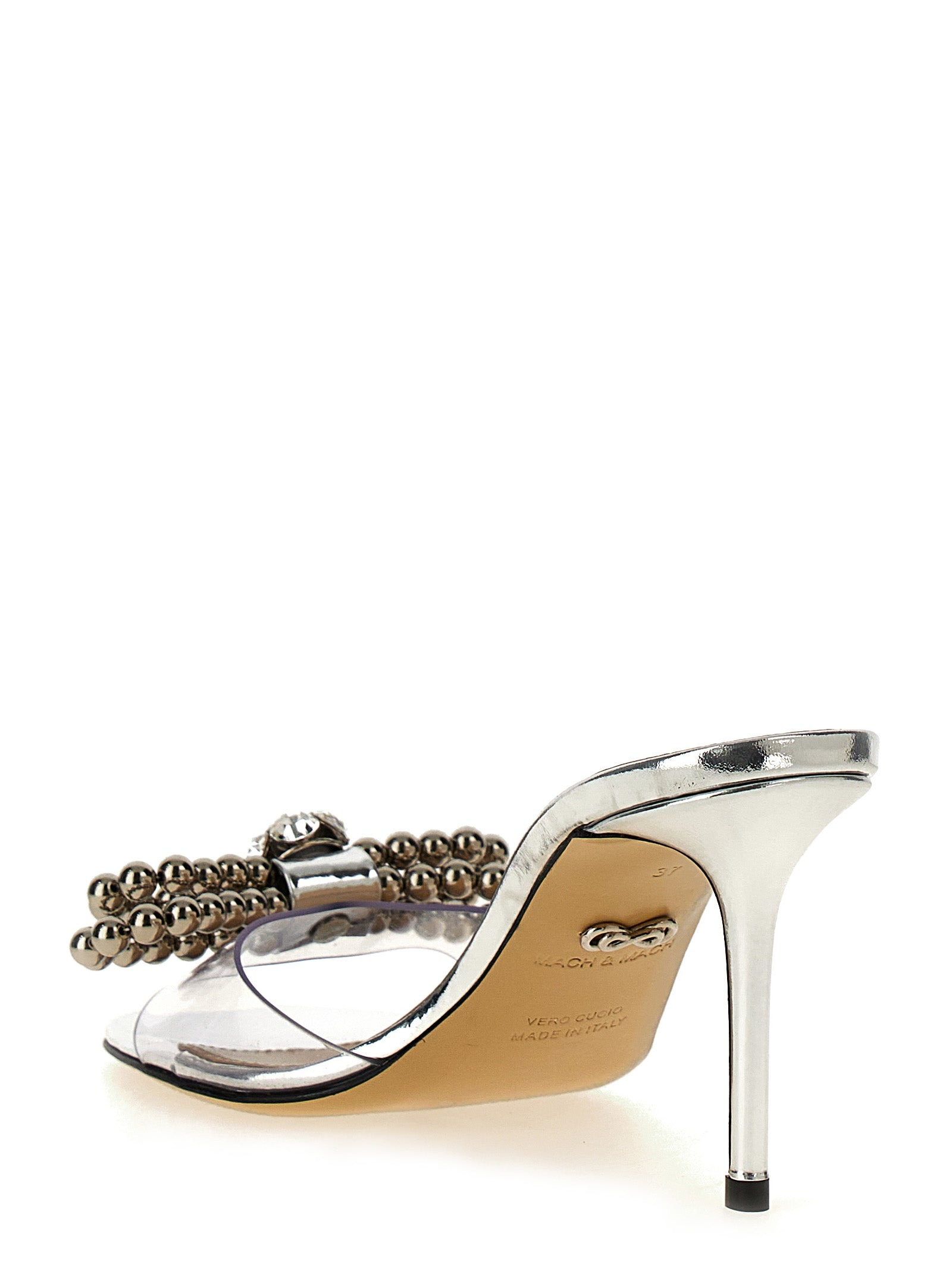 Mach & Mach Women 'Stud Bow' Sandals - 3