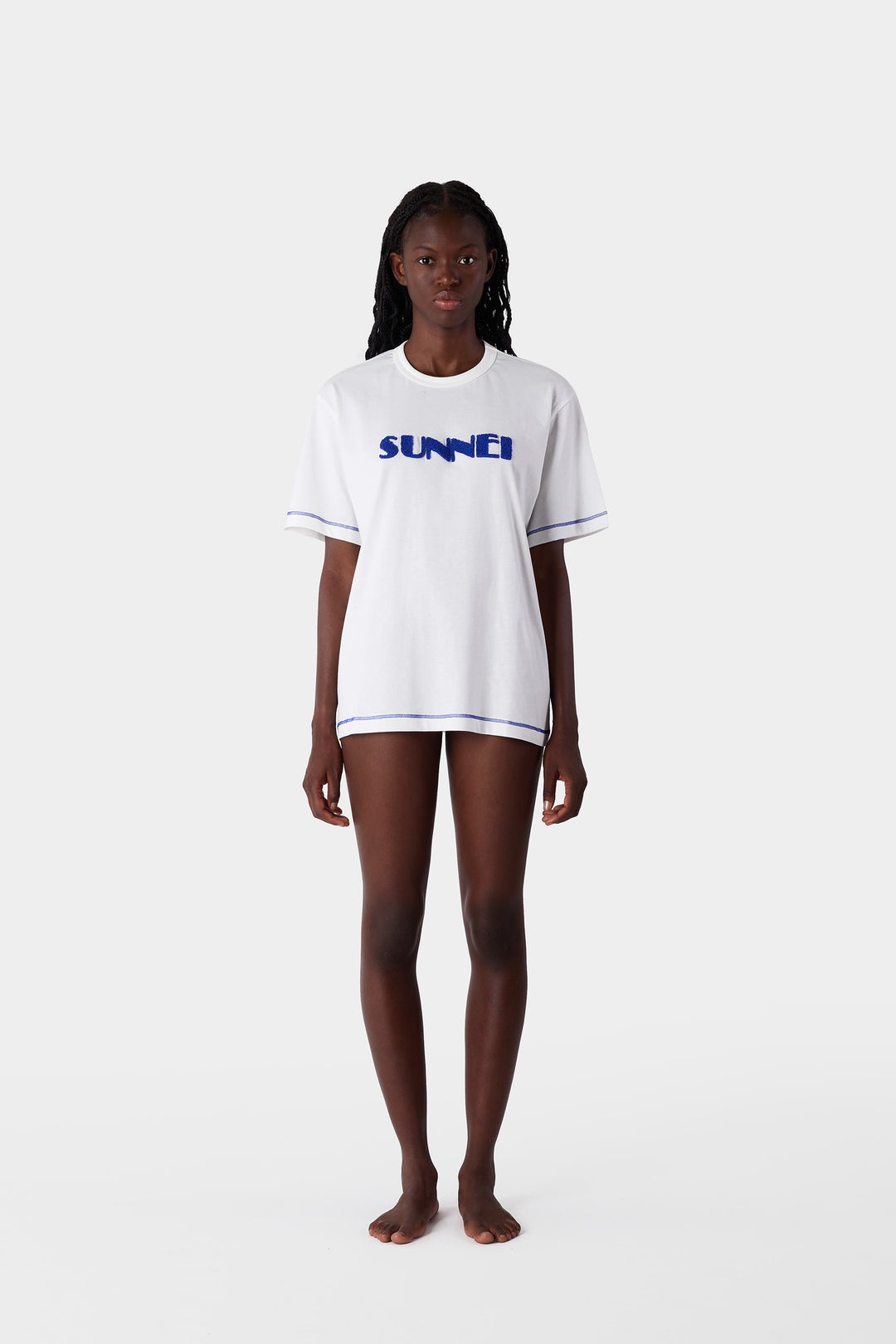 ☆【SUNNEI】☆CLASSIC LOGO PRINT SHORT SLEEVE T SHIRT☆ Sunnei Short sleeve t-shirts for Men | Online Sale up to 77