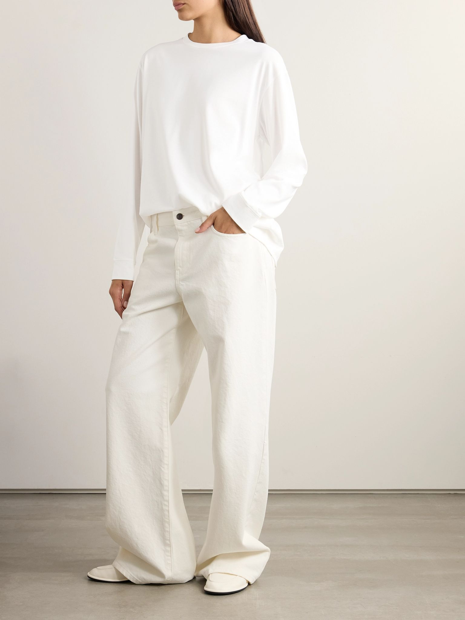 Essentials Ciles cotton-jersey T-shirt White - 2