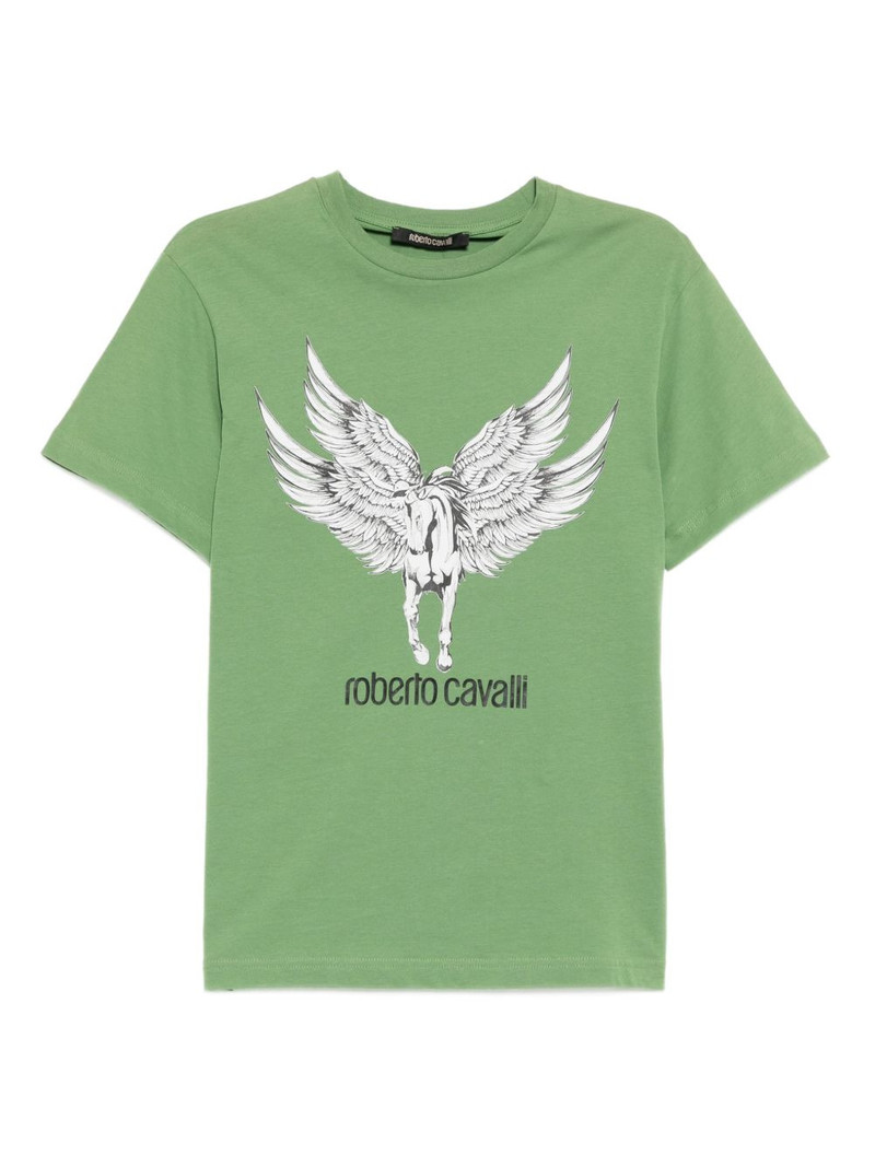 graphic-print cotton T-shirt 1