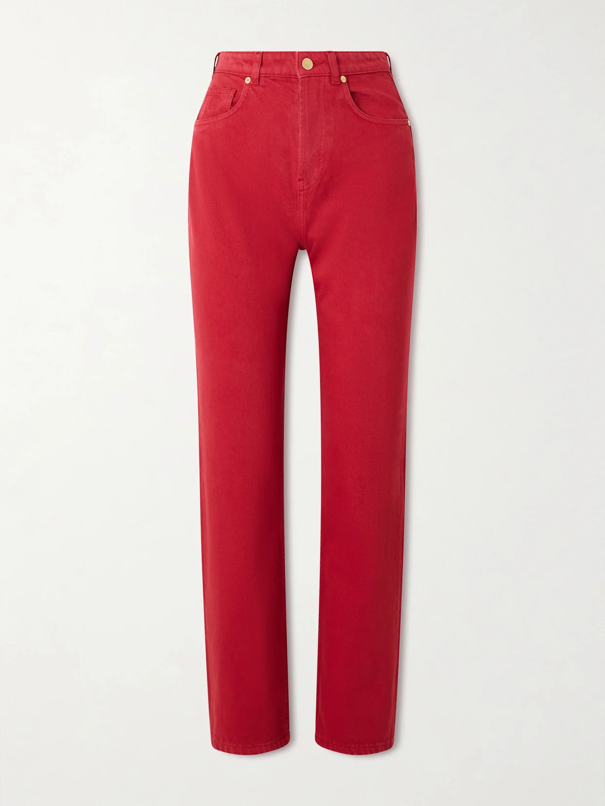 Senna High-rise Straight-leg Organic Jeans - 1