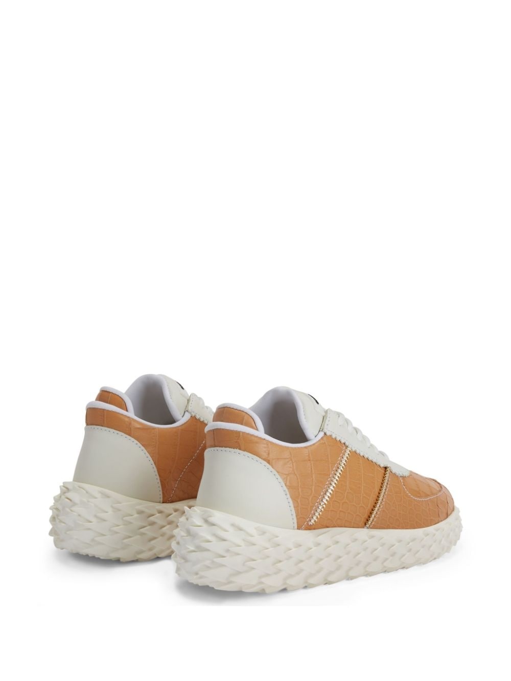 Urchin crocodile-print sneakers - 3
