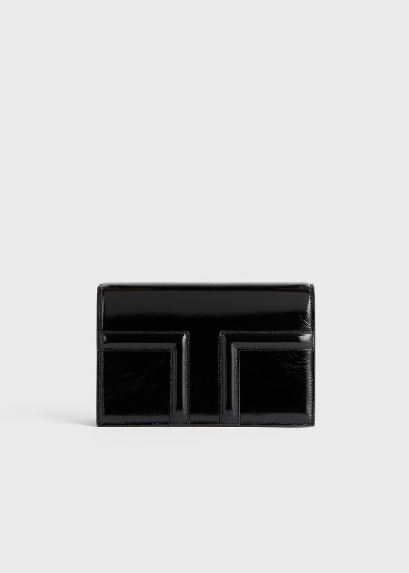 Mini T-flap naplack bag black 5