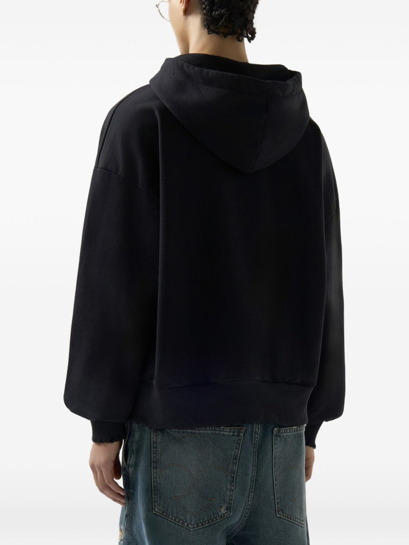 x Betty Boop zip-up cotton hoodie 5