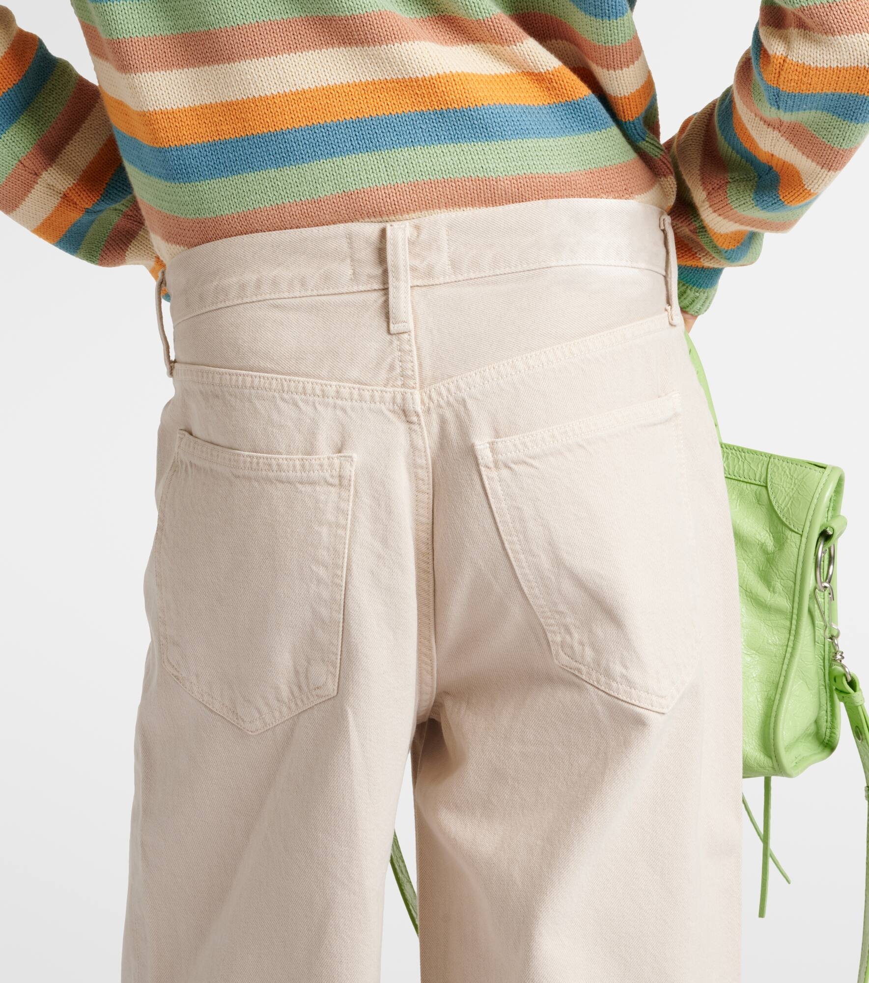 Low Slung Baggy wide-leg jeans - 6