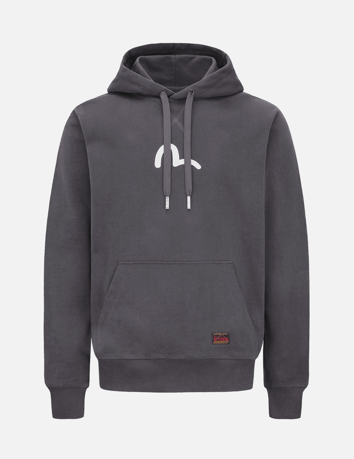 SEAGULL PRINT HOODED SWEATSHIRT - 1