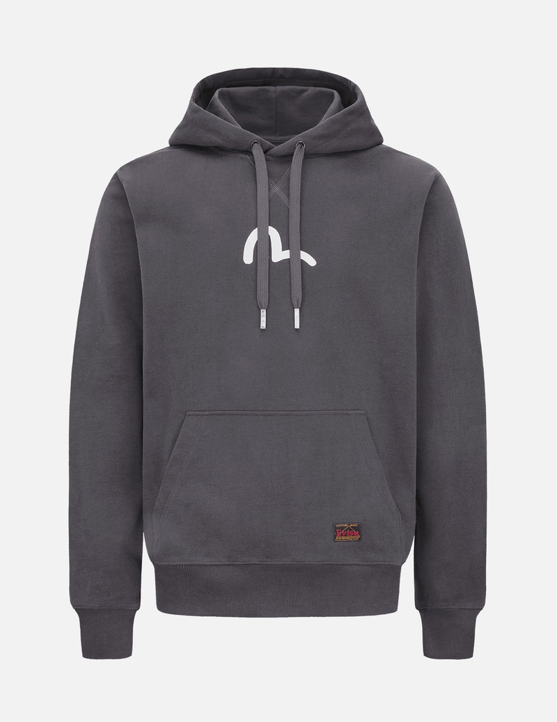 SEAGULL PRINT HOODED SWEATSHIRT 1