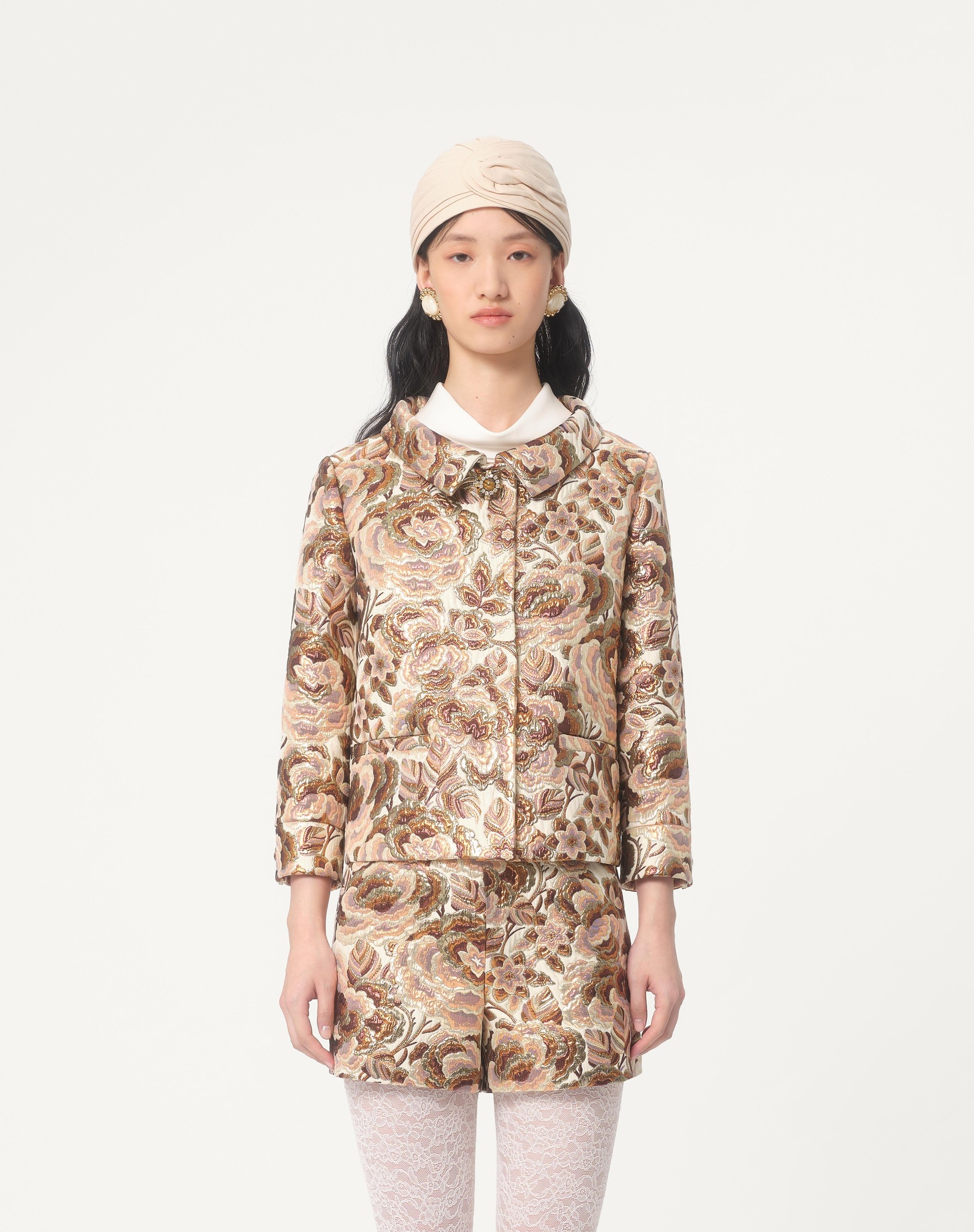 APRES L'HIVER MATELASSE' ROSE LUREX JACKET - 6