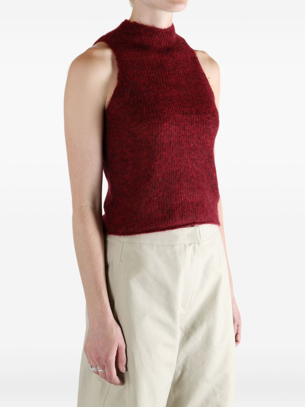 high-neck sweater - 3