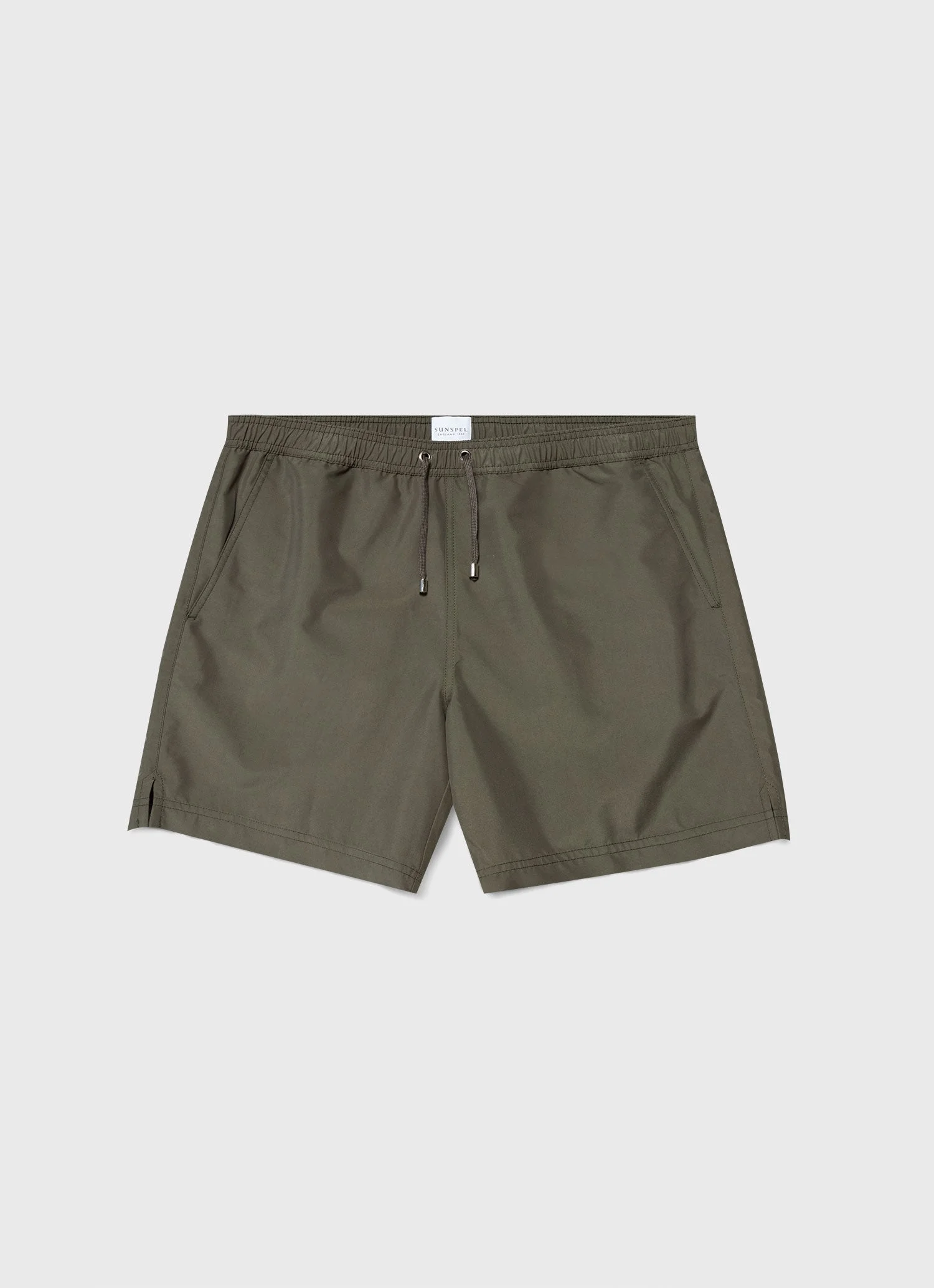 Drawstring Swim Shorts - 1