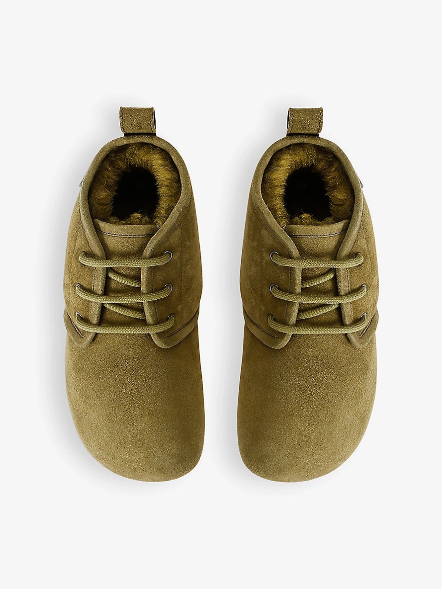 Lago suede and shearling desert boots - 2