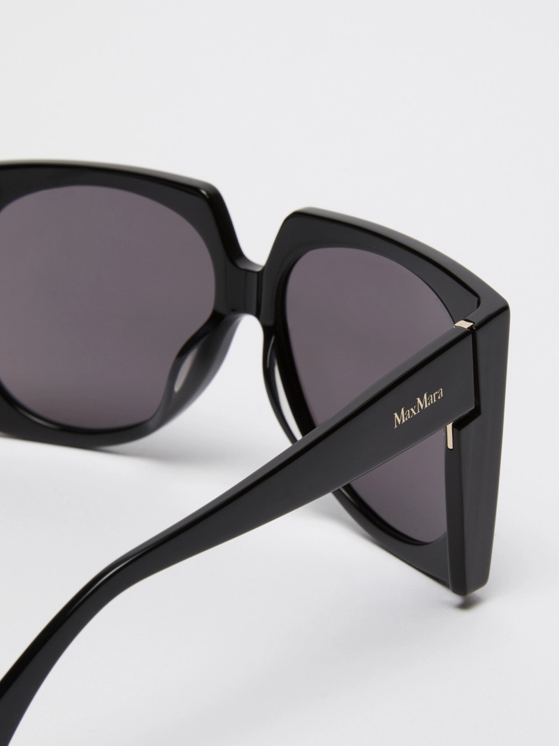 ANNE Oversized square sunglasses - BLACK 3