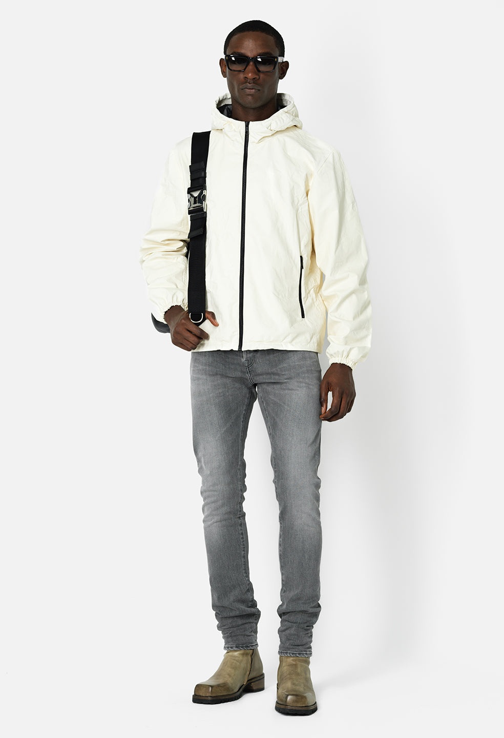 LEATHER ADAPT ANORAK - 4