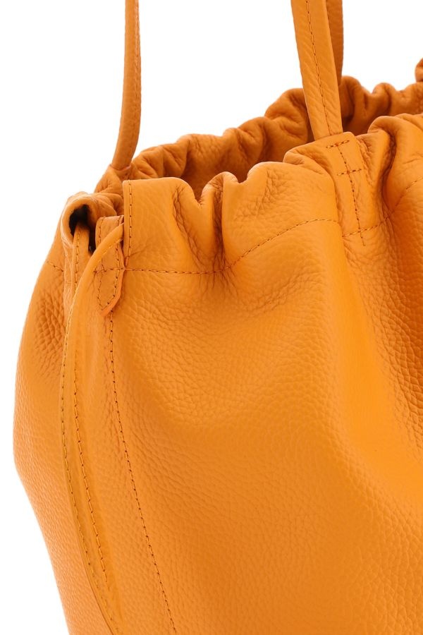 【送料&関税込】BY FAR Orange Nappa Leather Oslo Shopping Ba By Far Orange Nappa Leather Oslo Shopping Bag – LOZURI®