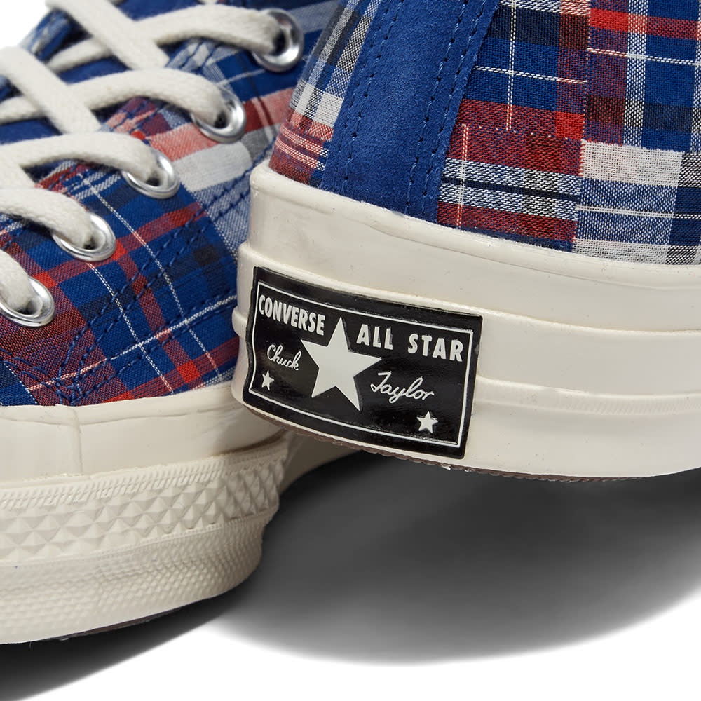 Converse Chuck Taylor 1970s Madras Check Hi - 4