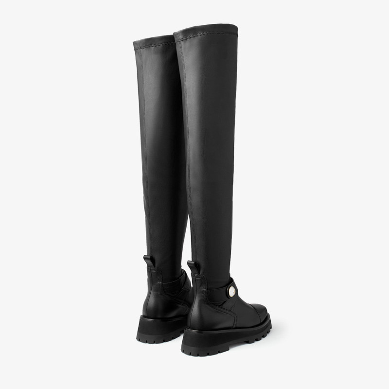 JIMMY CHOO Meena Over The Knee Boot
Black Leather Over-The-Knee Boots outlook