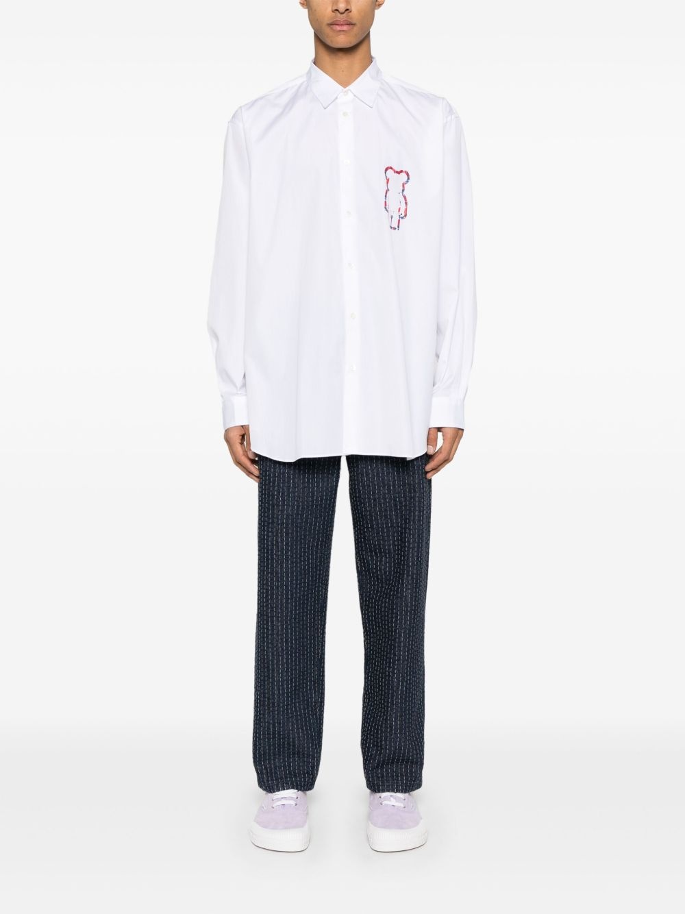 x Medicom Toy logo-print shirt - 2