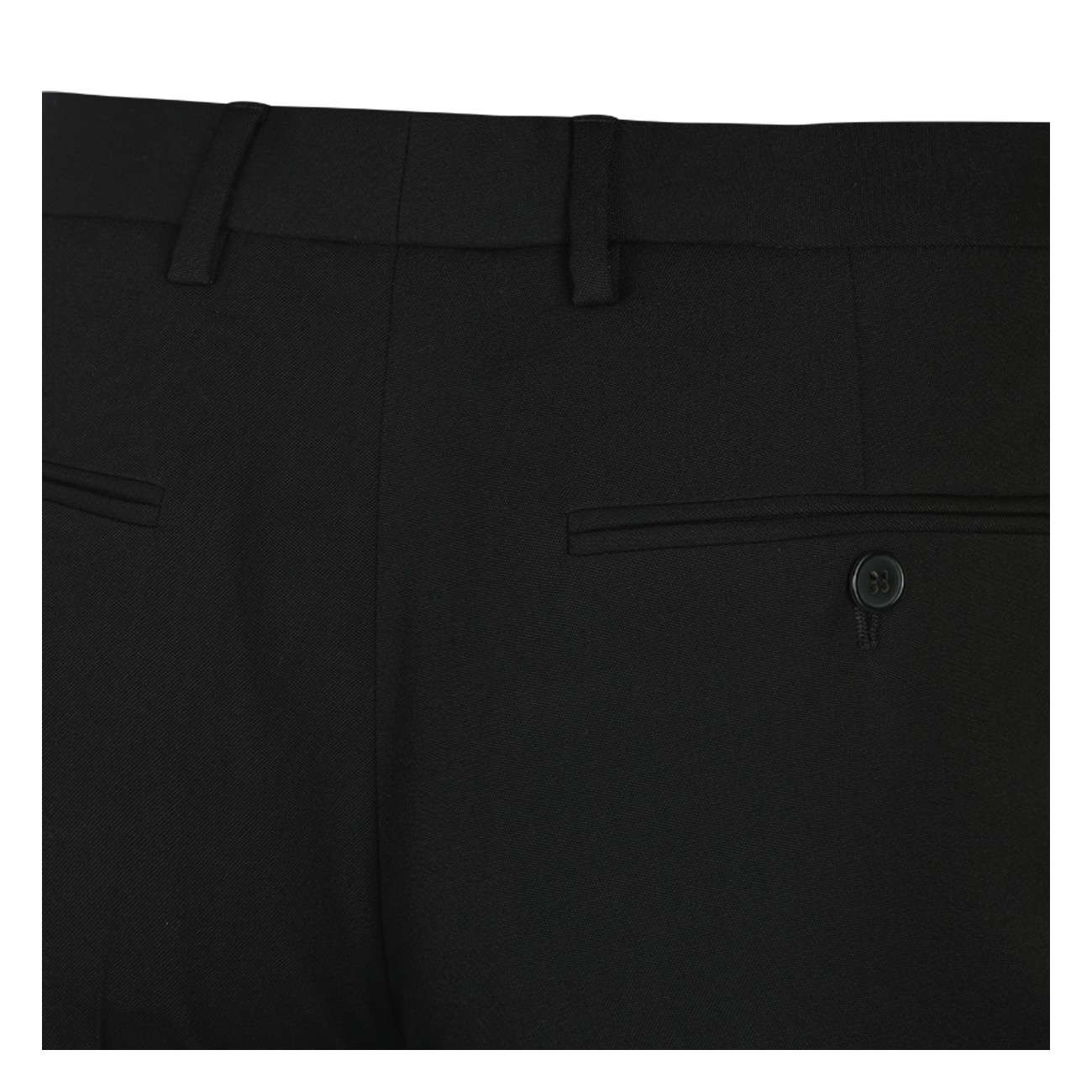 black wool pants - 4