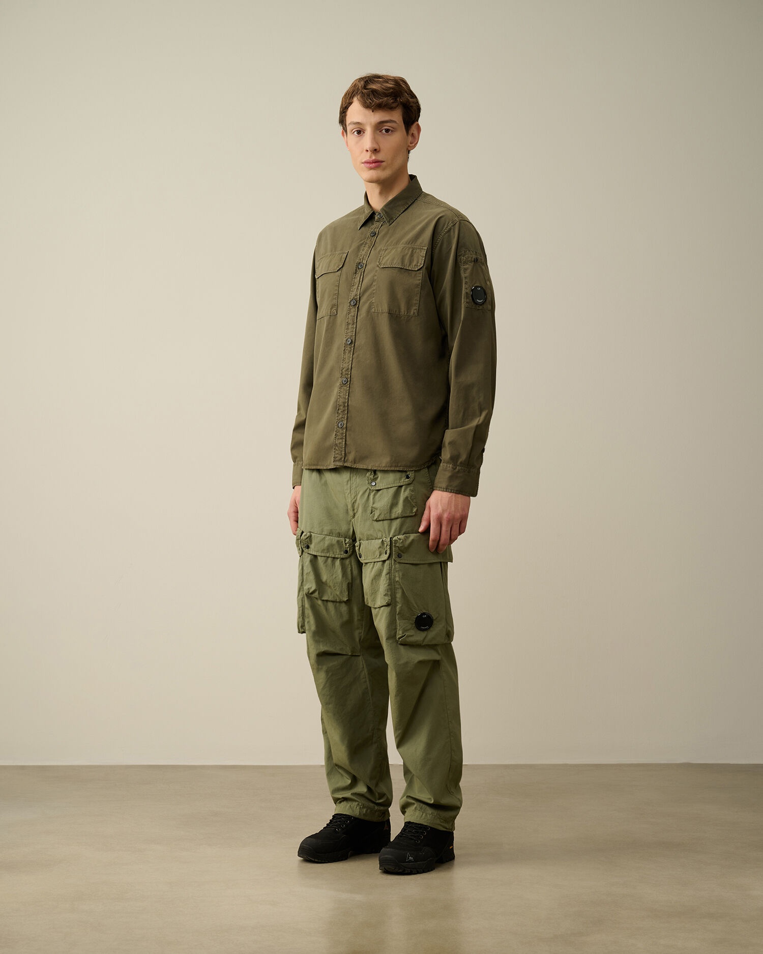 Gabardine Pockets Shirt - 6