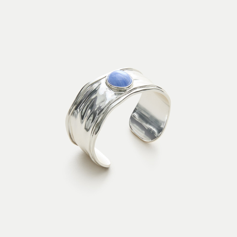 Stone cuff bracelet 1