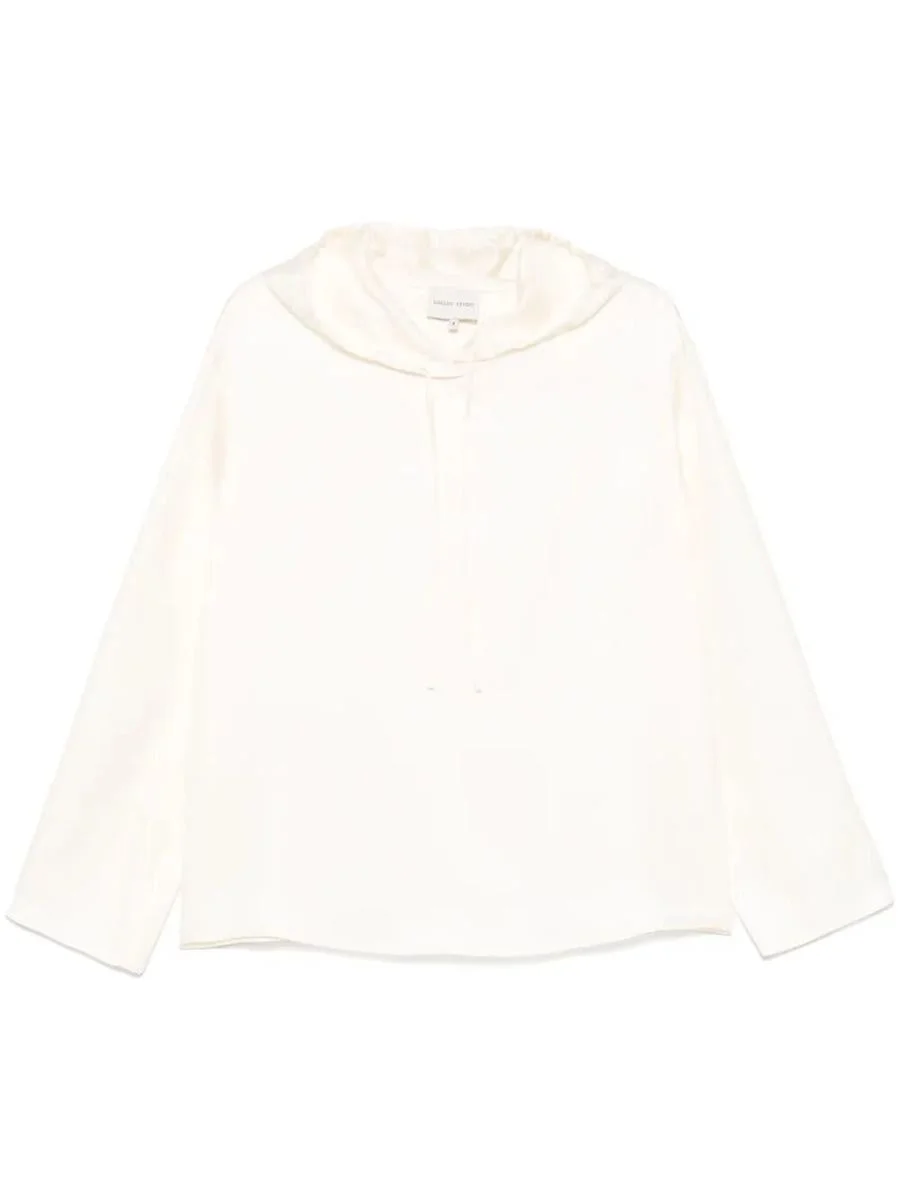 Loulou Studio Nuka Hooded Blouse Clothing - 1