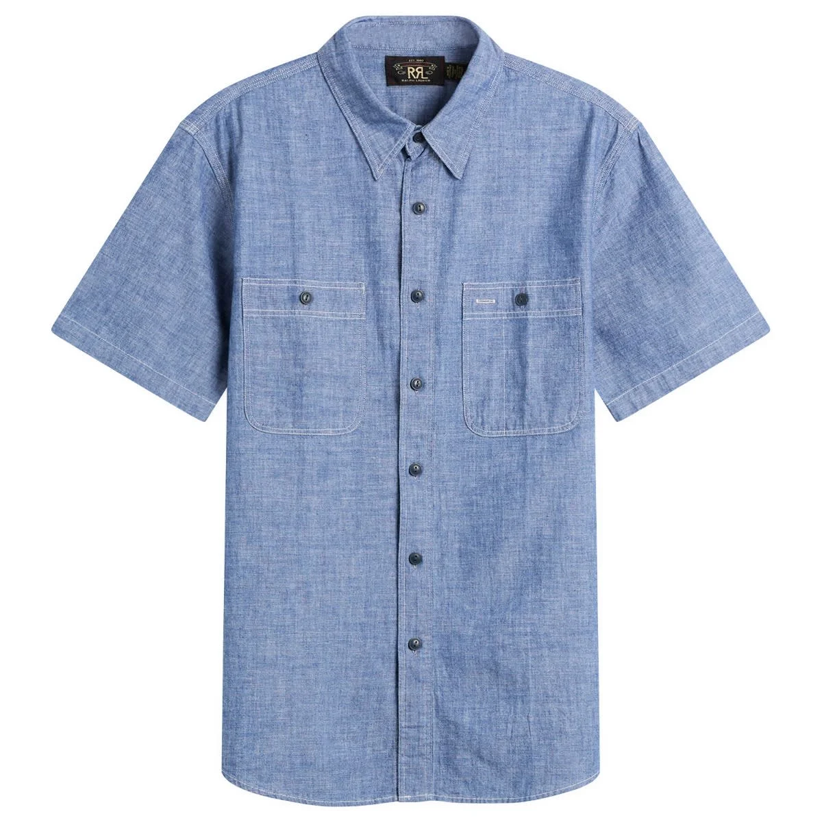 RRL Craftsman Chambray Shirt - 1