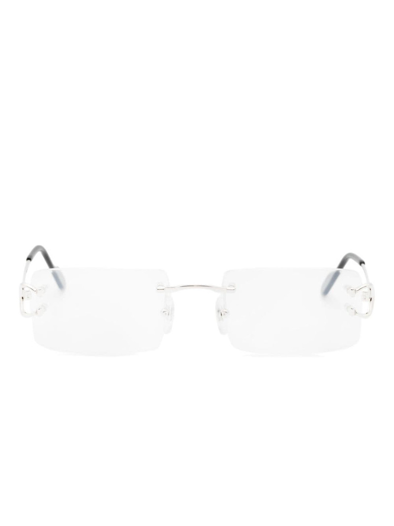 C rectangle-frame glasses 1