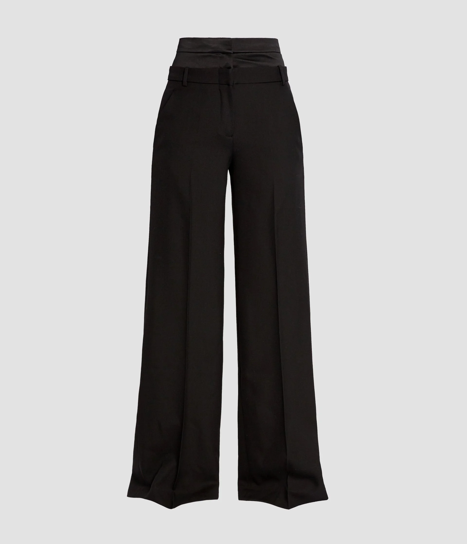 GRAIN DE POUDRE WIDE LEG TROUSER - 1